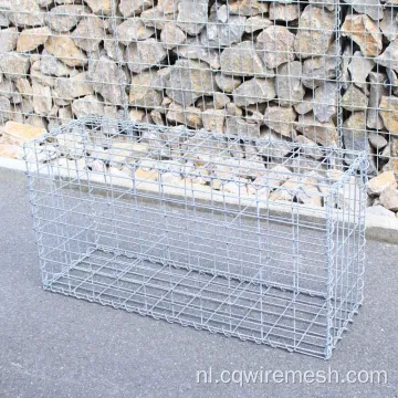 PVC Galfan gecoate gelaste Gabion -mand